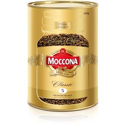 Moccona Coffee Classic Dark Roast 500gm Can  