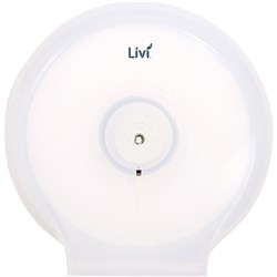 Livi Single Jumbo Roll Toilet Tissue Dispenser  