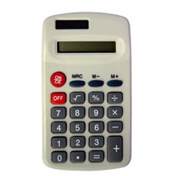Stat Pocket Calculator 8 Digit Pocket Calculator Solar White