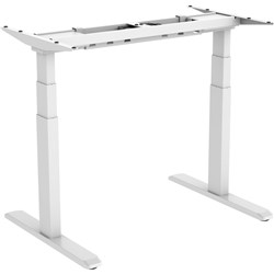 Ergovida Electric  Sit-Stand Desk Frame Only 1000 -1700Wx750Dx620-1280mmH White