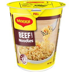 Maggi Cup Beef Noodles 58g Pack of 6
