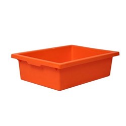 Visionchart - Tote Tray Orange 43cm L x 32cm W x 12.5cm H