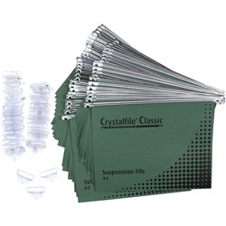 Crystalfile Suspension Files Enviro Classic A4 Complete  Pack of 50