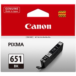 Canon Pixma CLI651BK Ink Cartridge Black