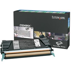 Lexmark C5240KH Return Programme 8K Toner Cartridge Black