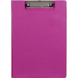 Marbig Summer Colour PVC Clipfolder A4 Pink