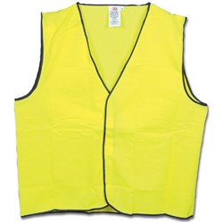 Maxisafe Hi-Vis Day Safety Vest Yellow Medium 
