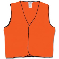 Maxisafe Hi-Vis Day Safety Vest Orange Medium 