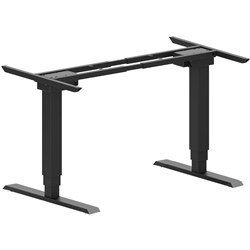 Elevar Eon 2 Motor Sit-Stand Meeting Table Frame Only Suits Tops 800 - 2100mmW Black