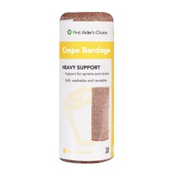 First Aider's Choice Heavy Duty Crepe Bandage 10cm