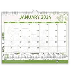 Sasco Wall Calendar 380x300mm Month To View 